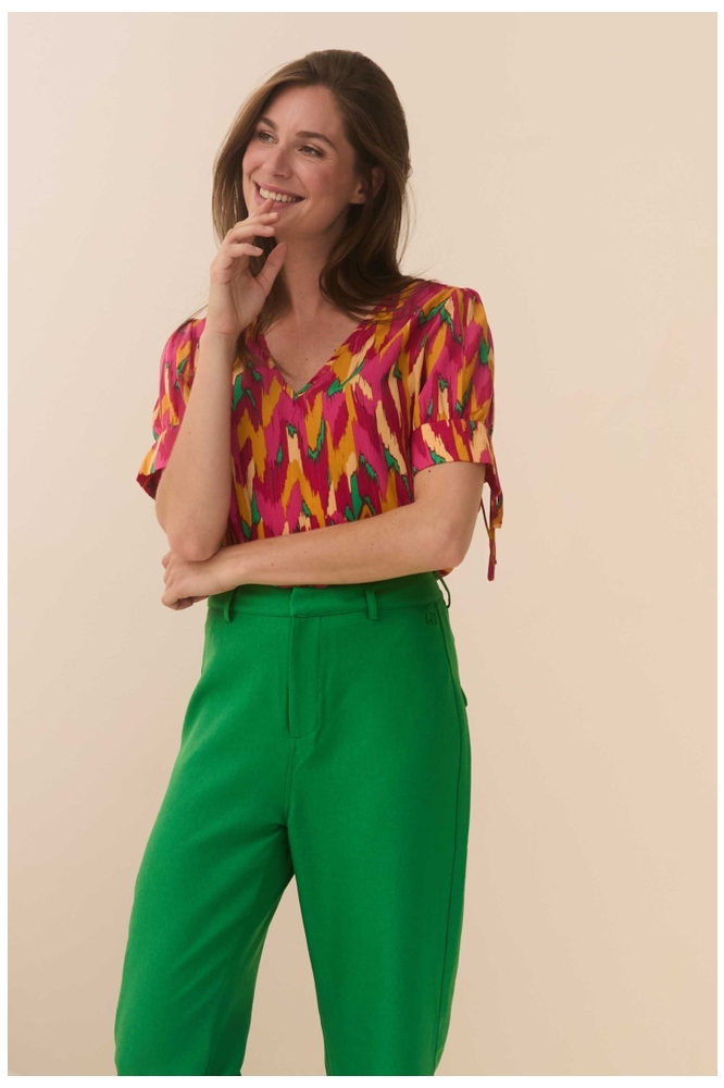BLOUSE IMANI QD01 810 multi color print